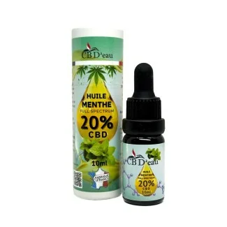 huile cbd menthe 20% full spectrum