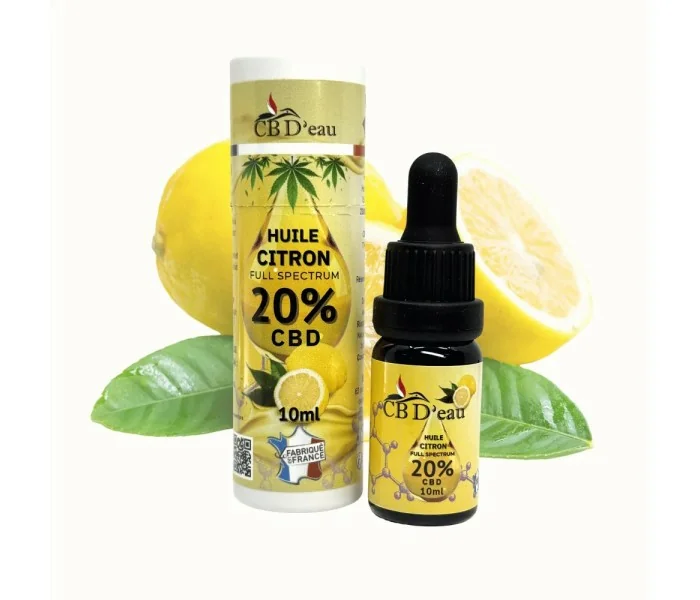 huile-cbd-20-full-spectrum-citron premium- effet d'entourage
