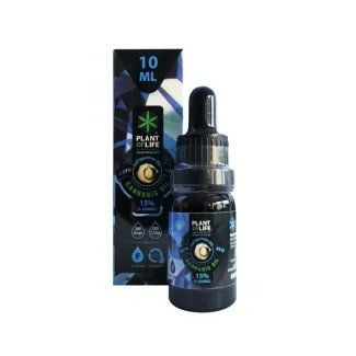 Huile de CBD 15% full spectrum de chez plant of life