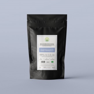 Infusion BIO HIVER TRANQUILLE au chanvre de la marque POP CBD